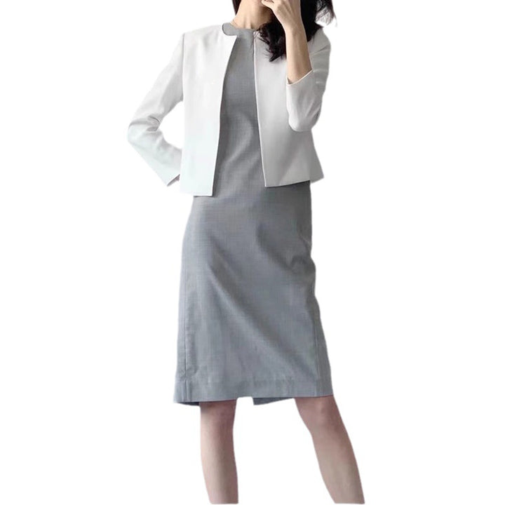 Dame Business-kjole med elegant blazer og klassisk snit Stilla