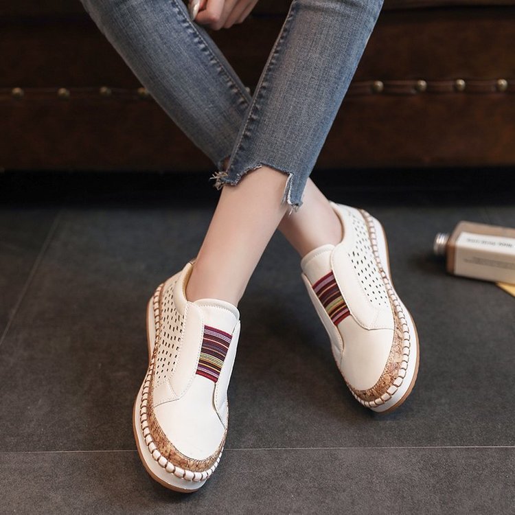 Dame Åndbare Slip-On Fritidssko med sporty design og fejlfri overfladebehandling Stilla