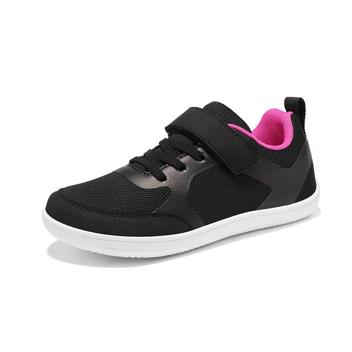 Unisex nan lette mesh-sneakers med elastisk snørebåndsystem, velcro og EVA-mellemsål Skovae