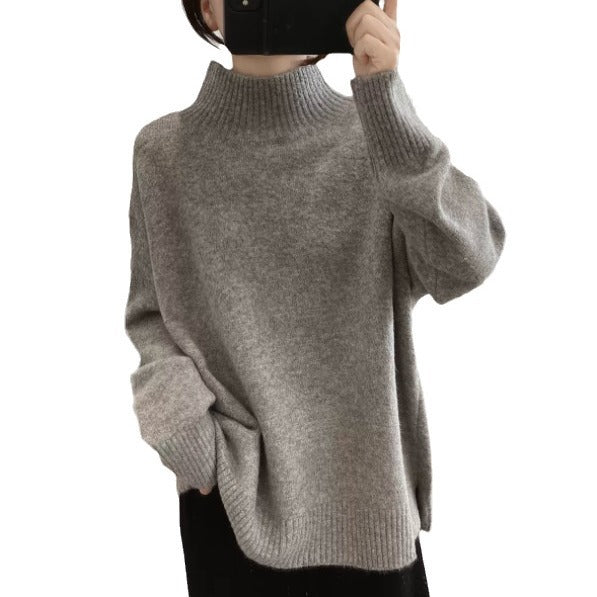 Femme Chunky Strik Højkrave sweater Stilla