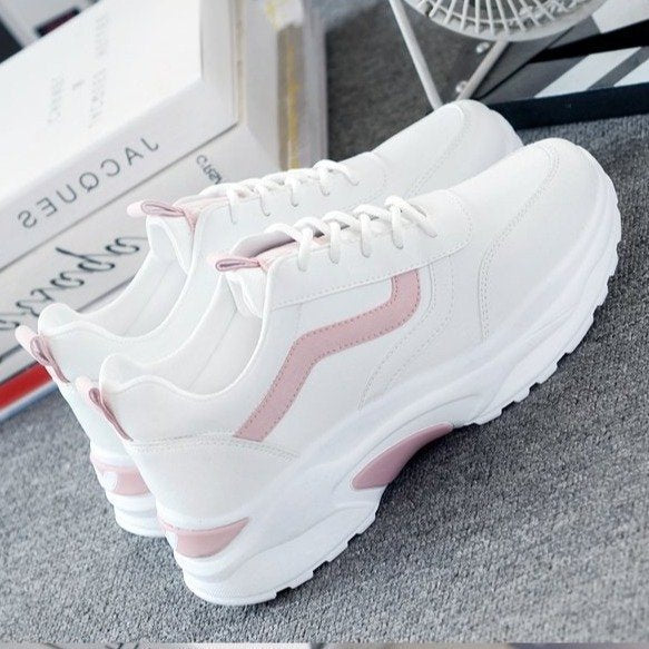 Dame behagelige sneakers med støddæmpende sål og åndbart overmateriale Stilla