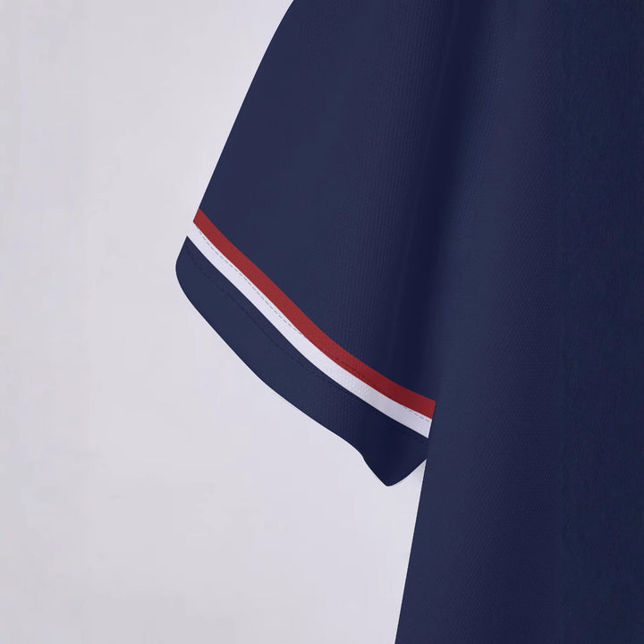 Herrer Poloshirt med moderne kontraster og åndbare egenskaber Stilla
