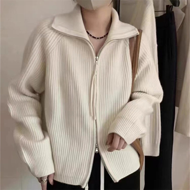 Femme Zip-Up Cardigan Stilla