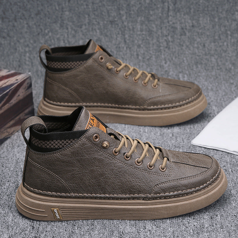 Herrer Premium Fritid High-Top Sneakers Stilla