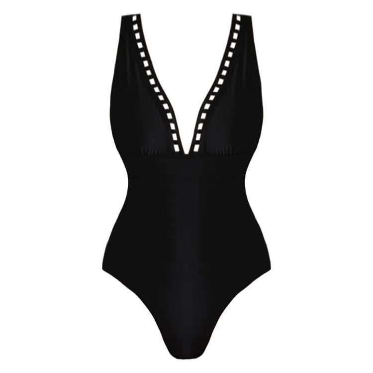 Dame one-piece badedragt med moderne nederdel Skovae