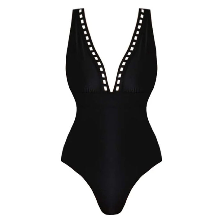 Dame one-piece badedragt med moderne nederdel Skovae