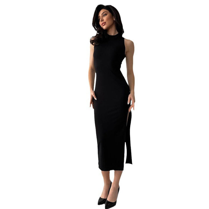 Damer Maxikjole med elegant slit og sporty snit Stilla