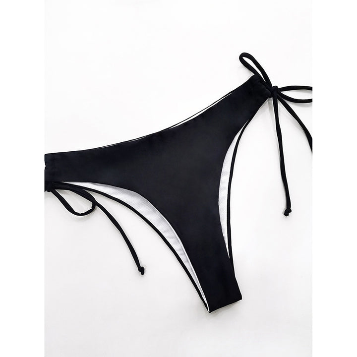 Damer Triangel-Bikini med høj komfort og legesyge bindebånd Skovae