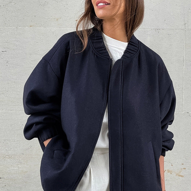 Dame oversized Sweatjakke Stilla