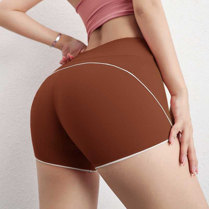 Damer Sportshorts med høj talje og fugttransporterende materiale Stilla