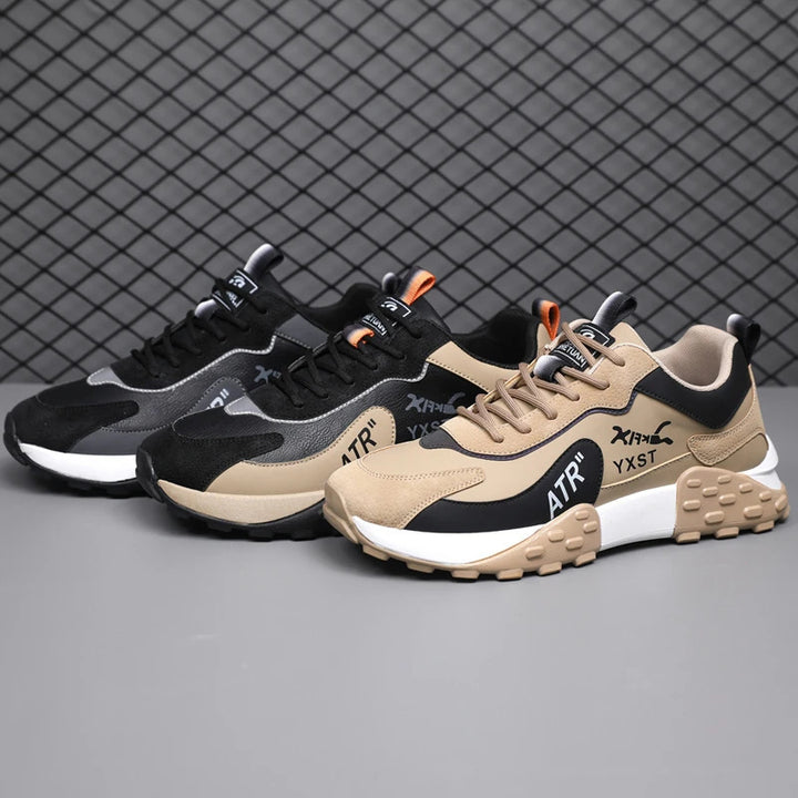 Herrer Sneakers med skridsikkert profil og åndbart overmaterialestruktur Stilla