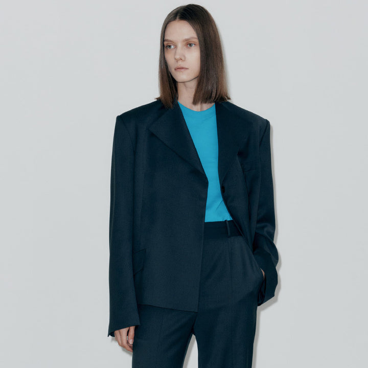 Dame Oversized Blazer med moderne snit og elegante detaljer Stilla