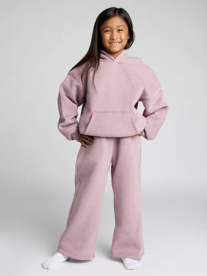 Kvinders oversized hoodie jumpsuit lavet af blødt fleece Skovae