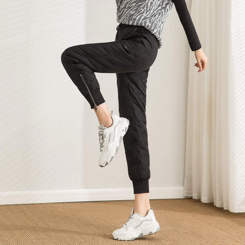 Dame sporty og trendy funktionel buks med sidelommer Stilla