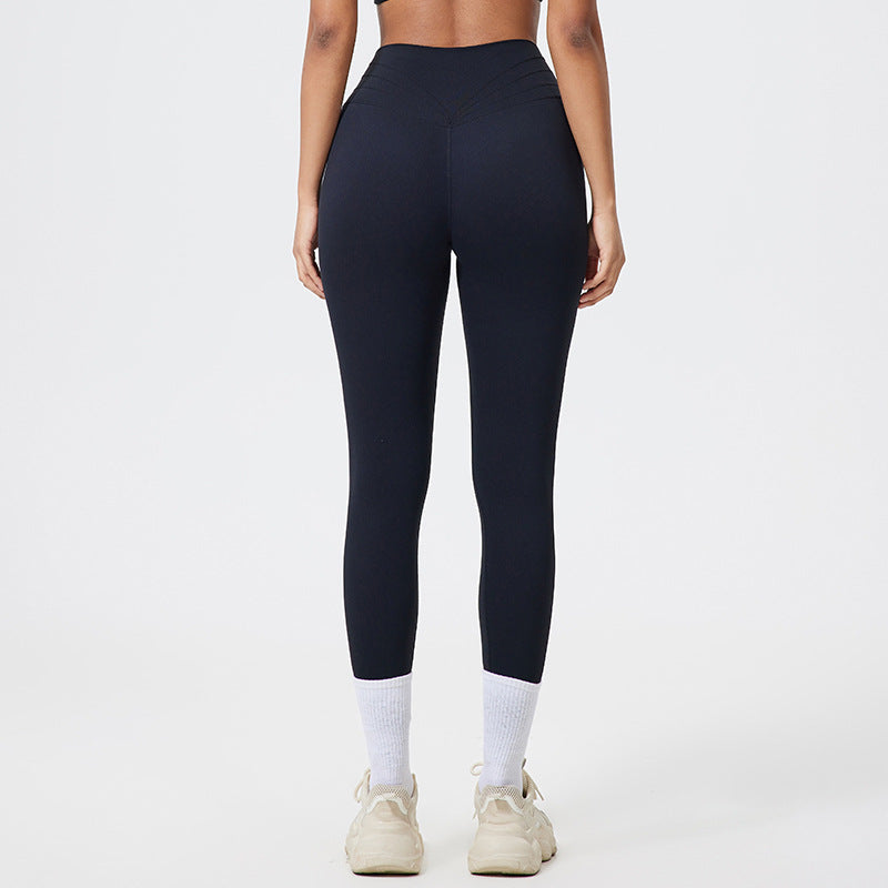 Dame Figurformende Højtydende leggings med moderigtigt Leopardmønster Stilla