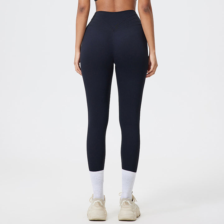 Dame Figurformende Højtydende leggings med moderigtigt Leopardmønster Stilla