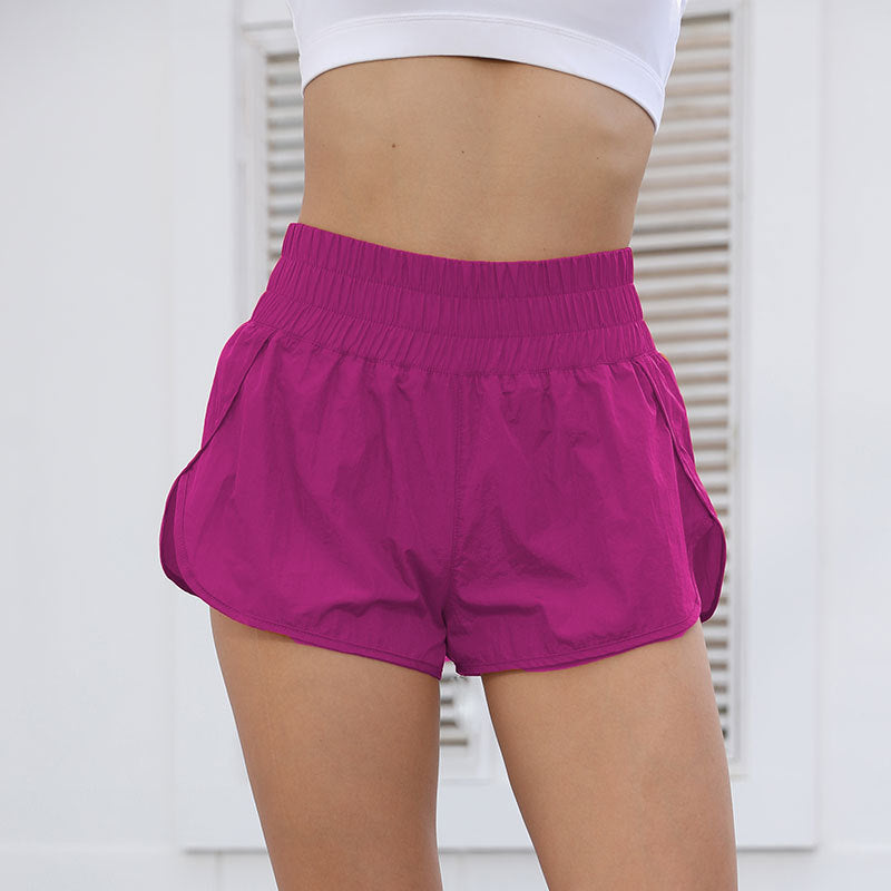 Dame Sporty Løbe Shorts med elastisk talje og komfortabel pasform Stilla