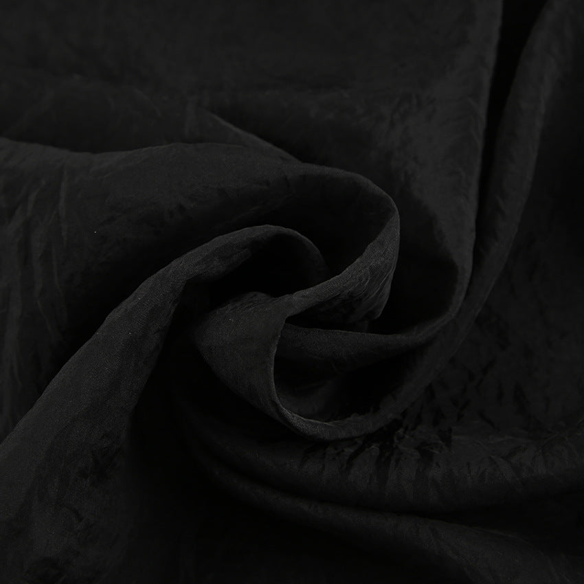 Dame store størrelser skjorte bluse med asymmetrisk design og gennemsigtige ærmer Stilla