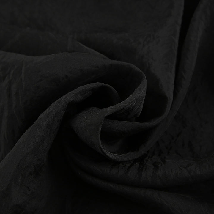 Dame store størrelser skjorte bluse med asymmetrisk design og gennemsigtige ærmer Stilla