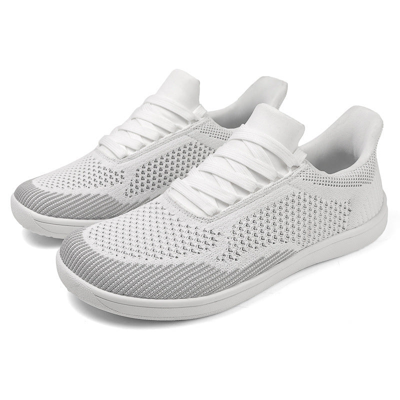 Herren nan strikket slip-on sneakers med sokke-lignende skaft og fleksibel komfortsål Skovae