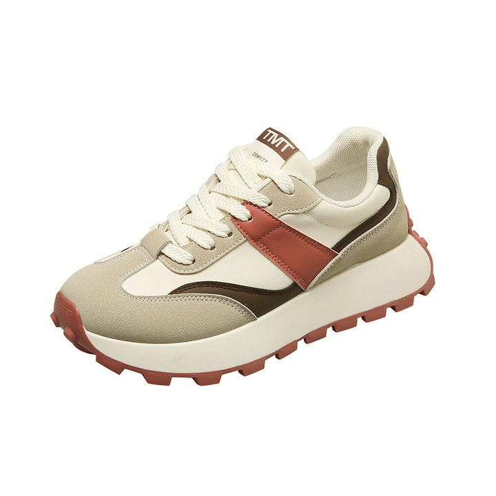 Dame Sporty Sneakers med stabil profilsål og åndbar overfladestruktur Stilla