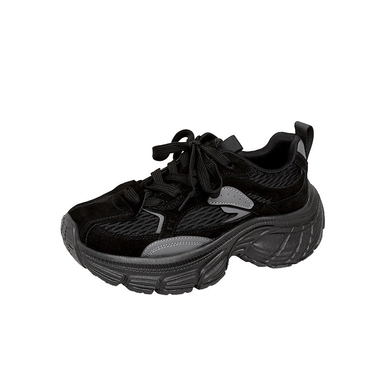 Dame mode Chunky Sneakers med åndbart mesh-overmateriale og robust profil Stilla