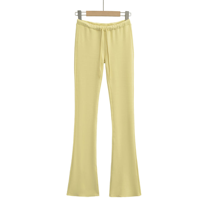 Dame Sporty Flared-bukser med elastisk talje og justerbar snor Stilla