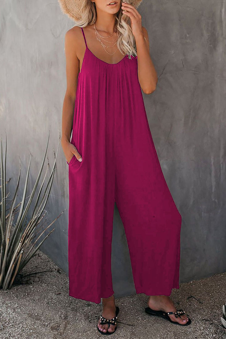 Dame Elegant Ærmeløs Jumpsuit Stilla