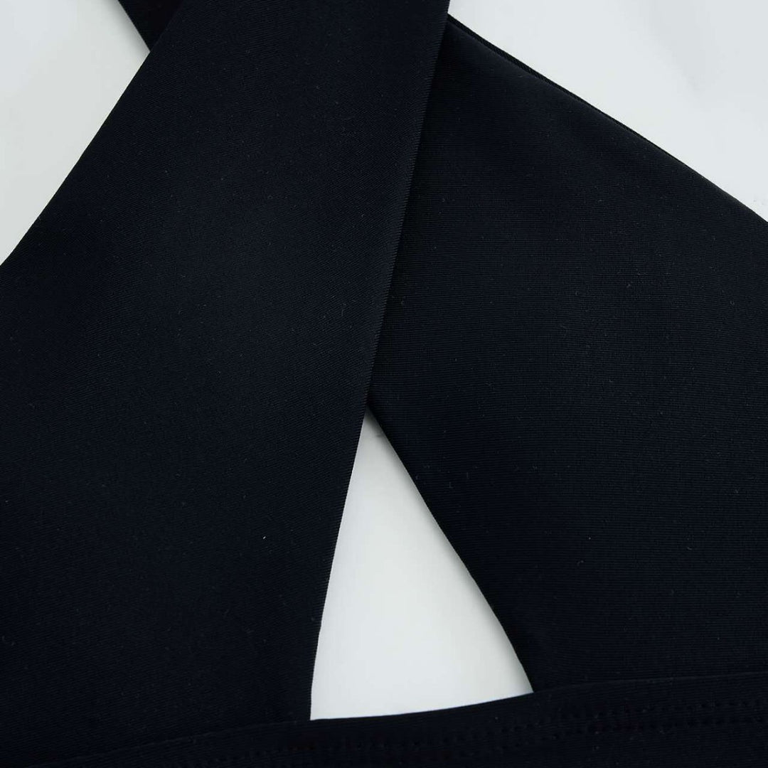 Dame Bikini-Sæt med moderne knude og sidelåg Cut-Out Skovae