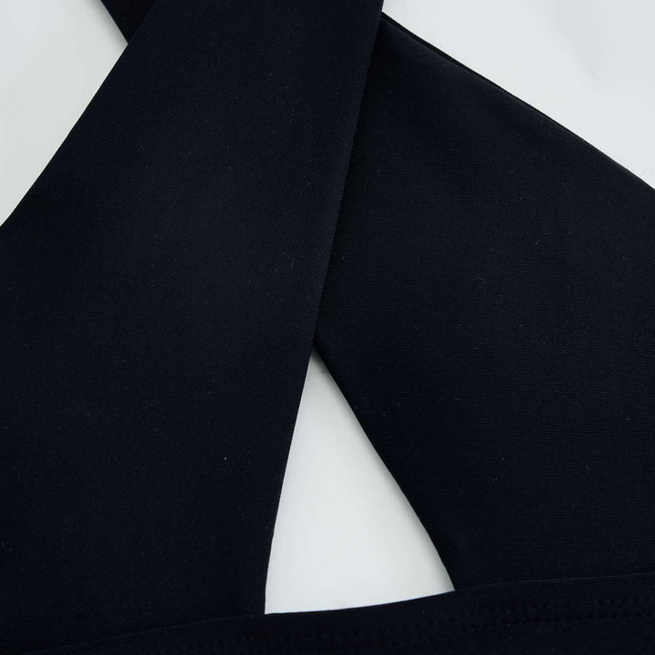 Dame Bikini-Sæt med moderne knude og sidelåg Cut-Out Skovae