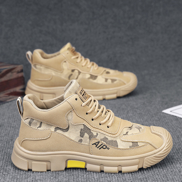 Femme Høj-Top Camo Sneakers Stilla