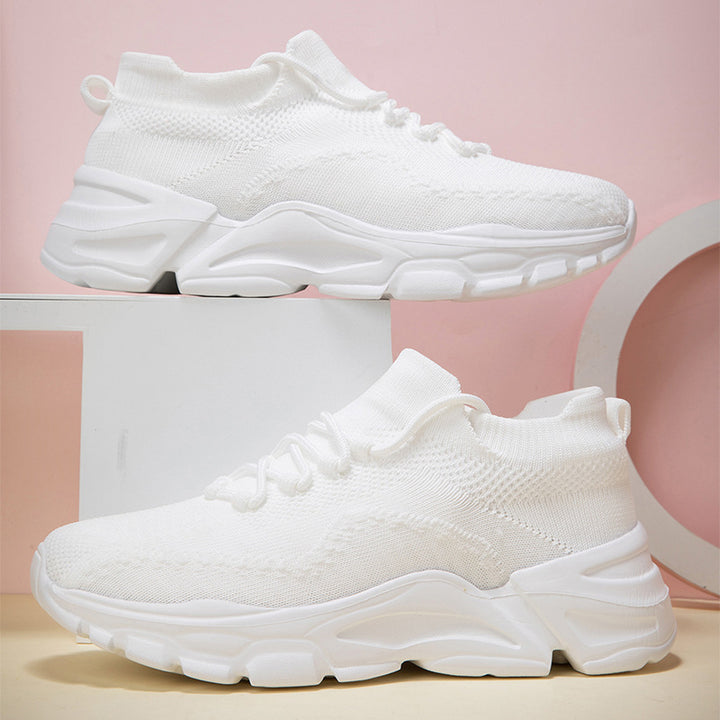 Damer præstationsdygtige strik-sneakers med innovativ sålekonstruktion Stilla