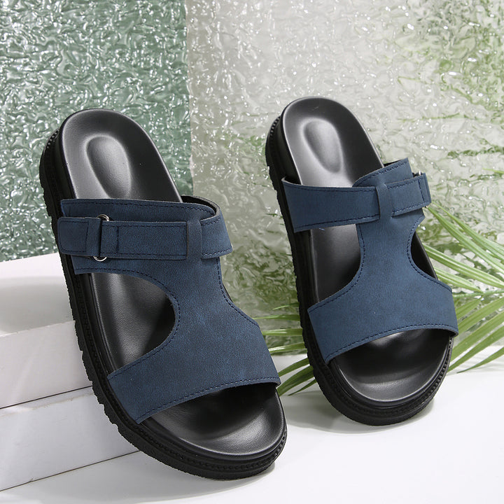 Dame Komfortable Sandaler med moderne snit og justerbar rem Stilla
