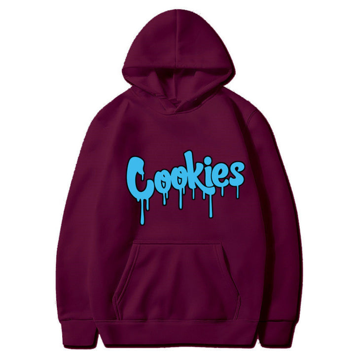 Kvinders hoodie sweatshirt med moderne grafisk print og komfortabel pasform Skovae