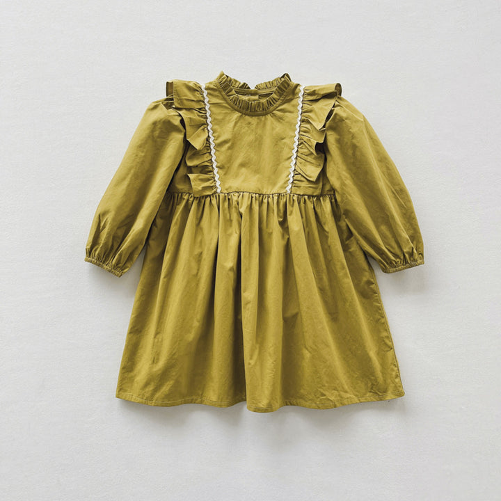 Femme Elegantes Rüschkjole Stilla