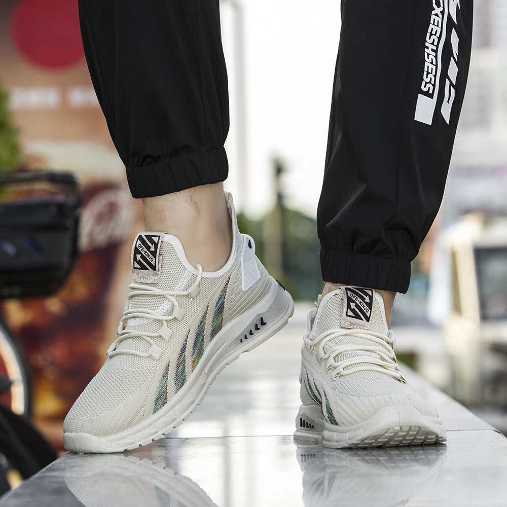 Herrer Lettere Sneakers med åndbare Mesh-indsatser og dæmpende sål Stilla