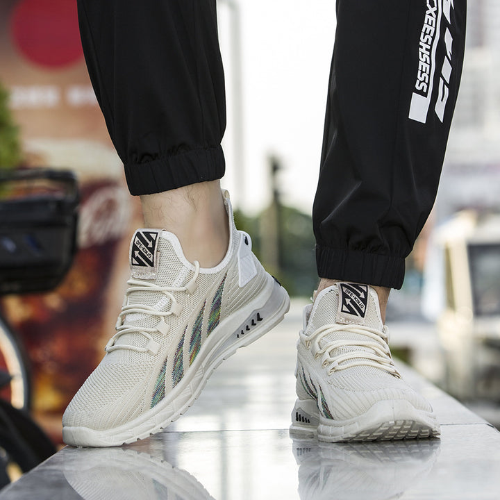 Herrer Lettere Sneakers med åndbare Mesh-indsatser og dæmpende sål Stilla