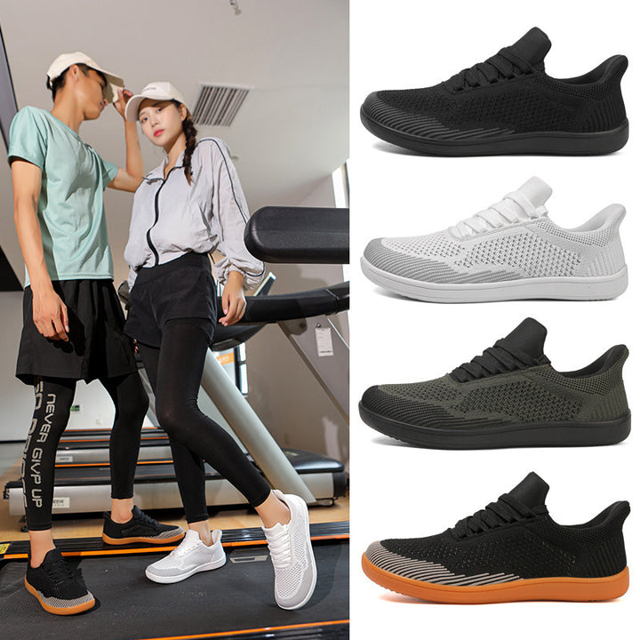 Herren nan strikket slip-on sneakers med sokke-lignende skaft og fleksibel komfortsål Skovae