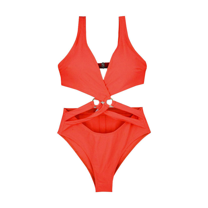 Dame bikini-sæt med kunstnerisk cut-out-design og komfortstropper Stilla