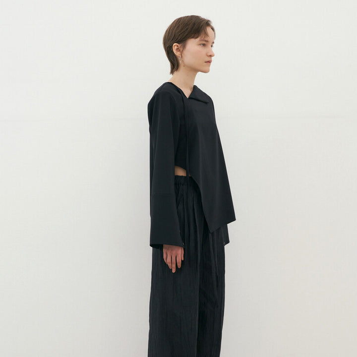 Dame Asymmetrisk Bluse lavet af kvalitetsstof Stilla