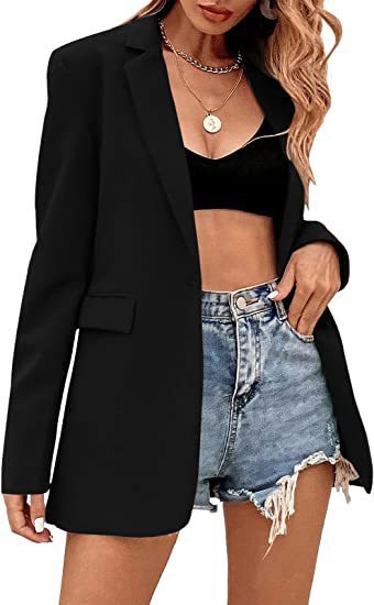Dame blazer i oversized-stil Stilla