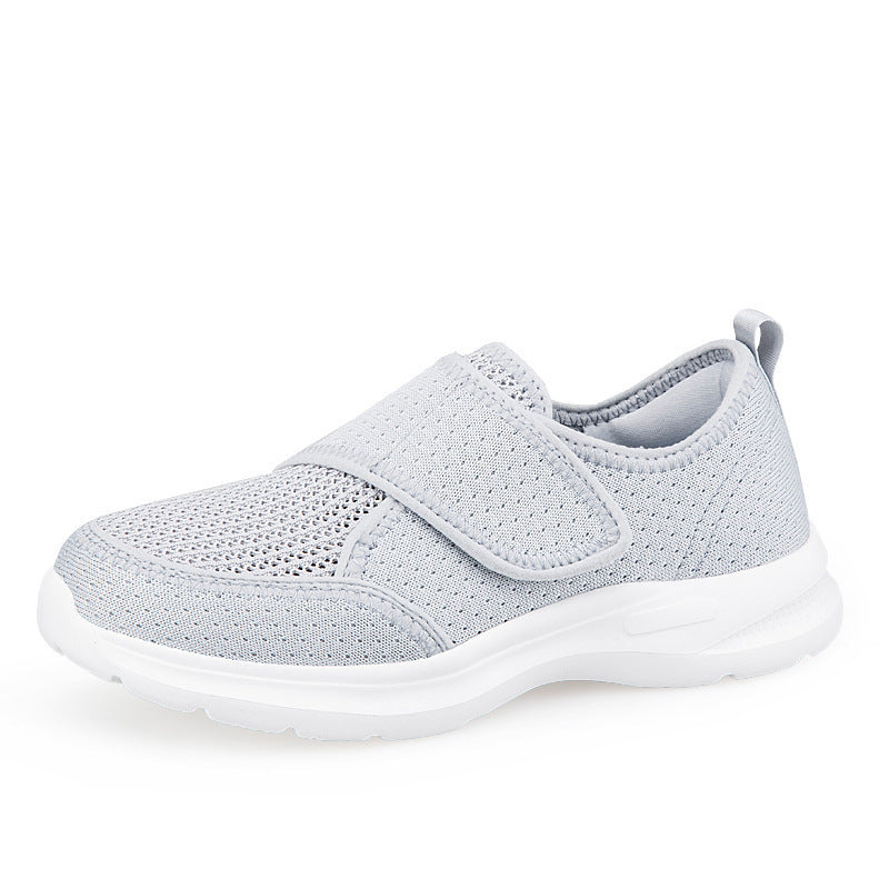 Unisex nan åndbar komfort halvskuh med velcro og ergonomisk dæmpning Skovae