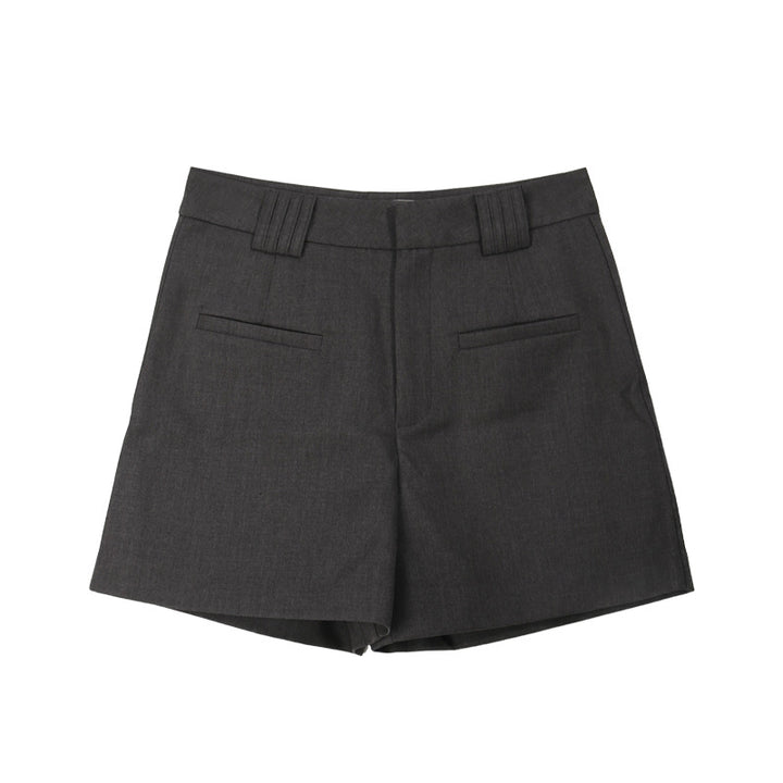 Dame Bermuda-shorts med sidelommer og smart snit Stilla