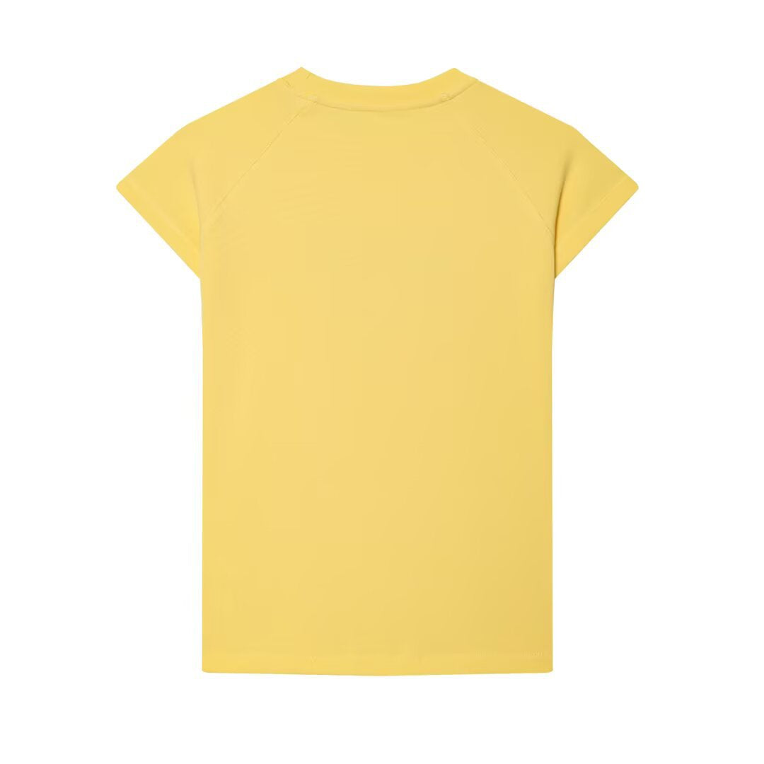 Dame T-shirt med kreativt slogan og løs pasform Skovae