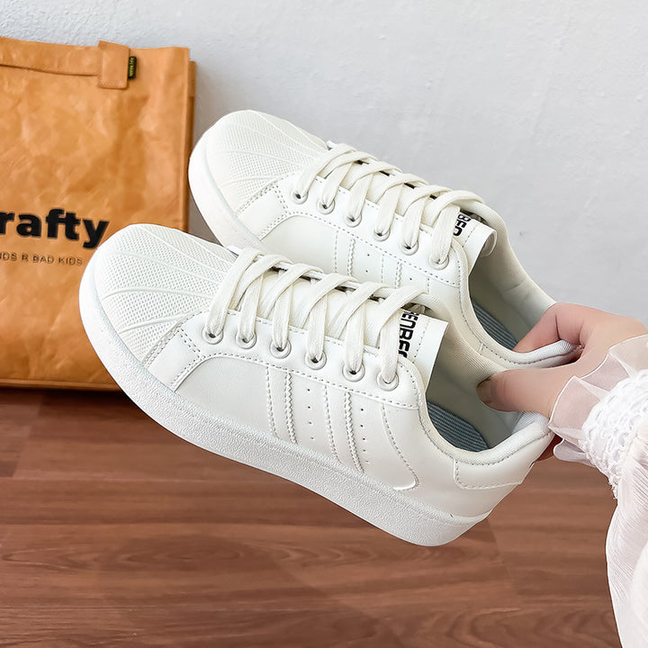 Dame Sporty Sneakers med åndbar overfladestruktur og fleksibel sål Stilla