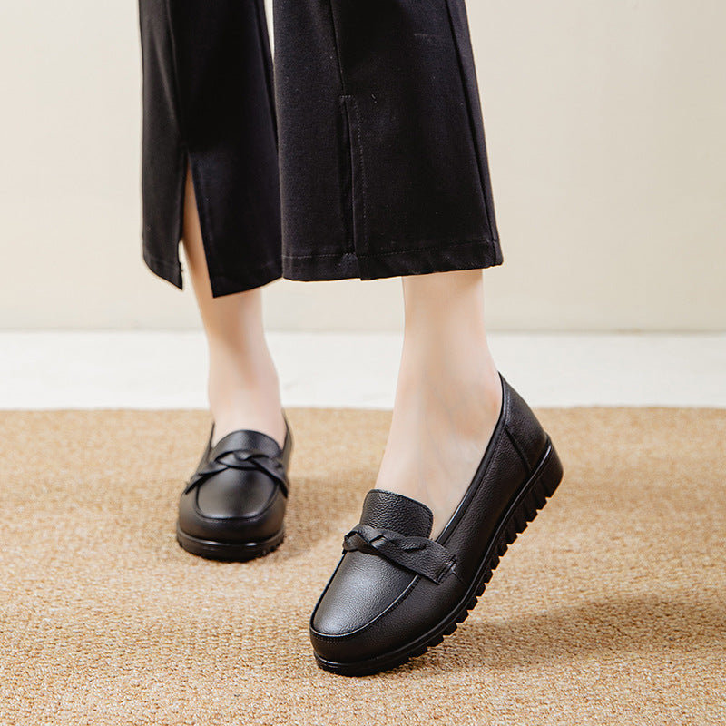 Femme Stilfulde Flettede Slippers Stilla