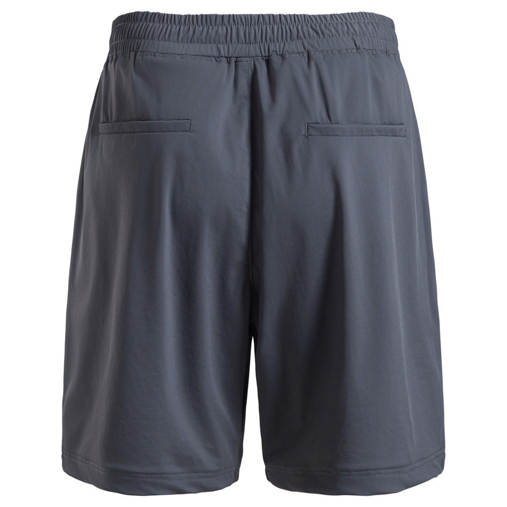 Herrer nan åndbare træningsshorts med elastisk talje og sidelommer Skovae