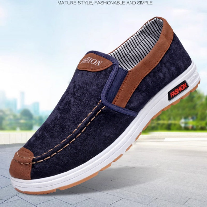 Dame Casual Slip-On Sneakers med behageligt ruskindsovermateriale Stilla