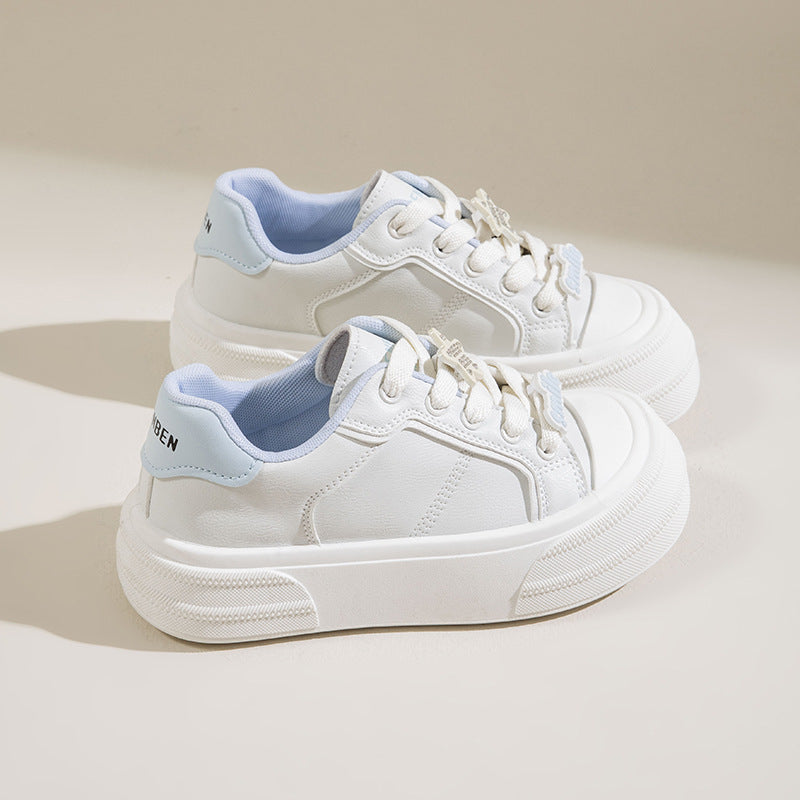 Dame platform-sneakers med åndbart overmateriale og dæmpet sål Stilla