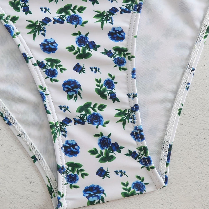 Dame triangelbikini med luksuriøse detaljer Skovae